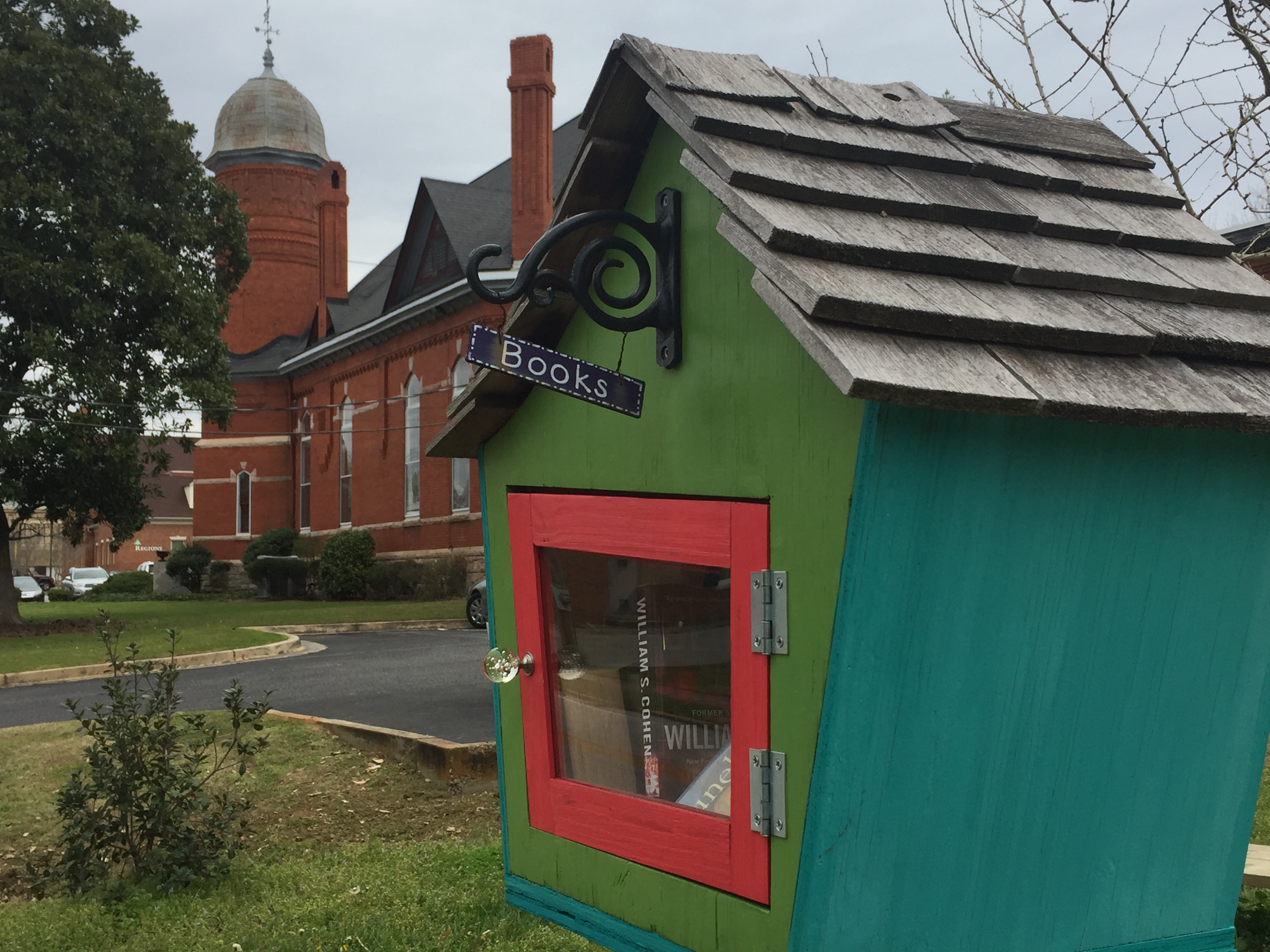 The Mary Willis Library in the classic southern town of Washington, Georgia